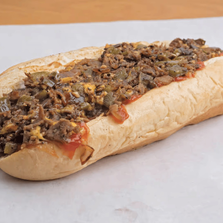 Indulge in Our Cheesesteak